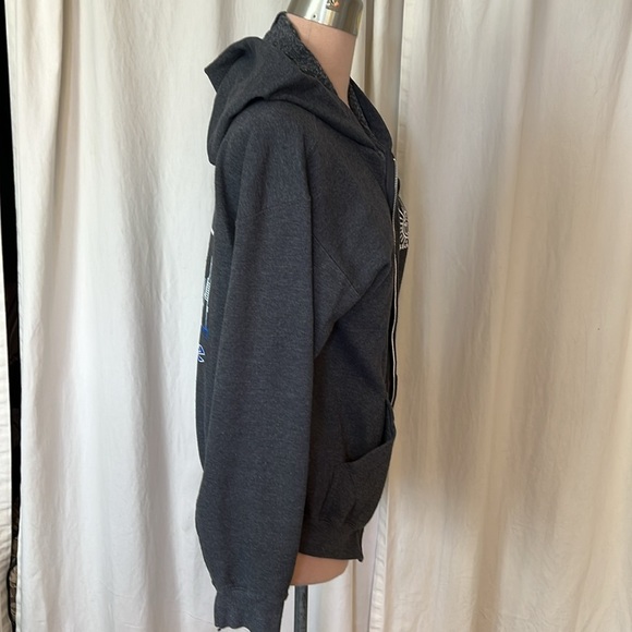 Slainte  Oakland Irish Bar/ Pub Hoodie Unisex Zipper Broken - Picture 4 of 10